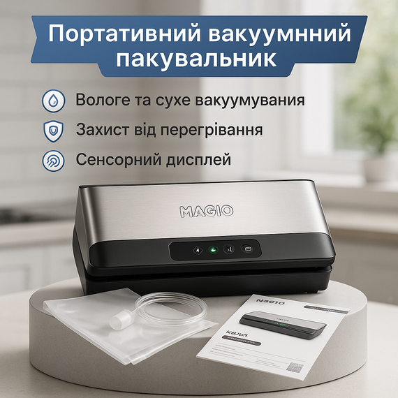 Вакууматор для колбасы, Апарат для вакуумирования Вакууматор вакуумной овощей DE-10