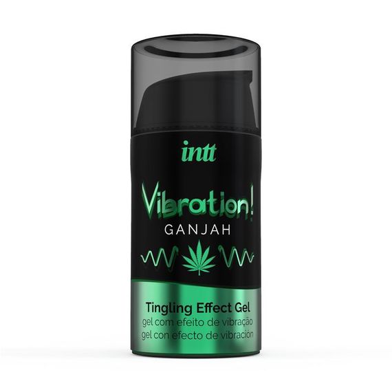 Рідкий вібратор - Intt Vibration! Ganjah, 15 мл | Зображення 1