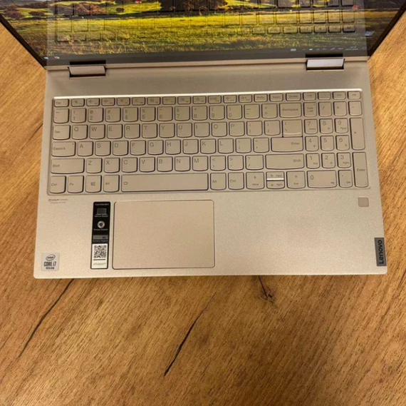 Ноутбук Сенсорний Lenovo Yoga C740-15IML x360 i7 10510U 12Gb SSD 512Gb Б/В | Зображення 4