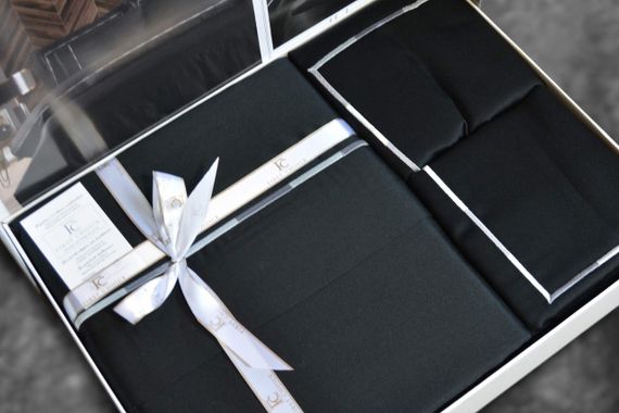 Постельное белье First Choice V.I.P Satin Moonlight 200 х 220 см Claudio Black | Зображення 3