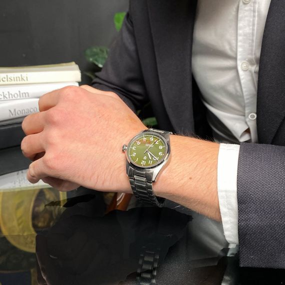 Годинник P2agani Design PD-1717 Silver-Green | Зображення 6