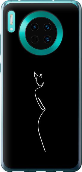 Чехол на Huawei Mate 30 Силуэт1 "4590u-1773-17620"