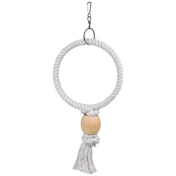 Flamingo Ring фламинго веревочное кольцо игрушка для попугаев