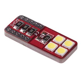 Лампа PULSO/габаритна/LED T10/8SMD-5050/CANBUS/12v/0.5w/80lm White