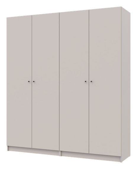 Комплект шкафов для одежды с полками Doros Промо (2 шт.) 180х48х204 см Кашемир (DRS-011466)