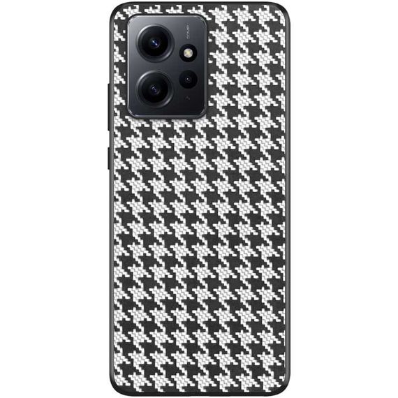 Чехол TPU+PC Grid для Xiaomi Redmi Note 12 4G White