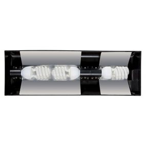 Світильник ExoTerra для тераріумів Compact top для ультрафіолетових ламп пластик метал  Е27 60х9х20 см