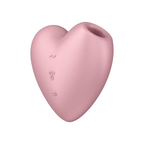 Вакуумний стимулятор - Satisfyer Cutie Heart Light Red Sex Aura