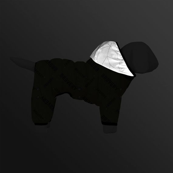 Комбінезон для собак WAUDOG Clothes малюнок "Сміливість", M45, В 57-60 см, С 41-44 см | Зображення 4
