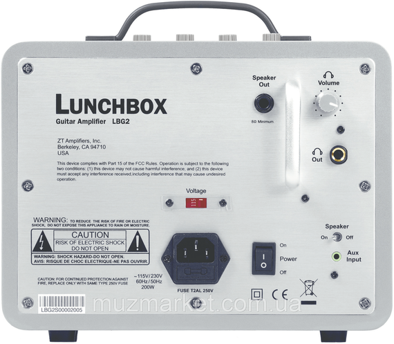 Гітарний комбопідсилювач ZT Lunchbox Amplifier | Зображення 2