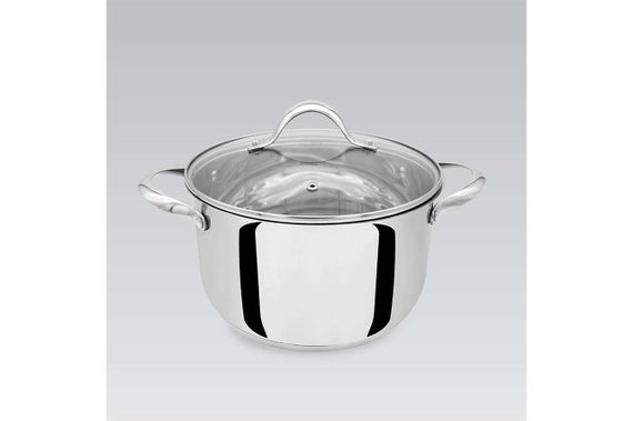 Кастрюля нержавеющая Maestro - 180 мм x 2,5 л (MR-3519-18) | Зображення 1