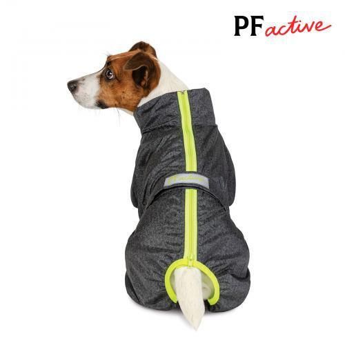 Дождевик Pet Fashion «Rain» для собак, размер M2, сірий | Зображення 2