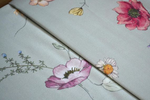 Постельное белье TAC Reborn Organik Satin 200×220 см Lillian | Зображення 2