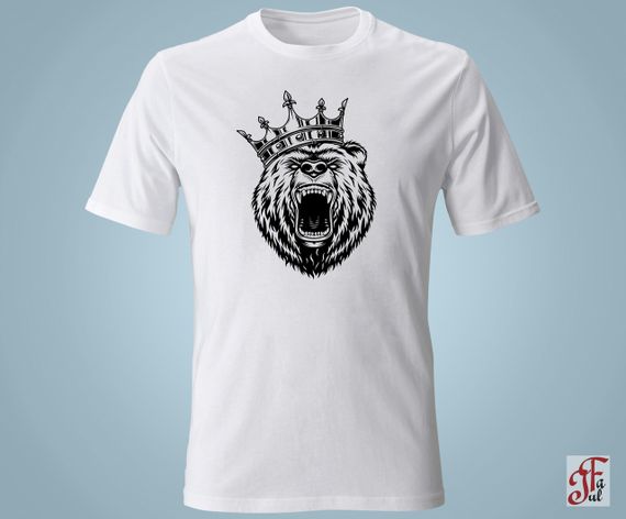 Футболка с принтом   Wild bear King XL