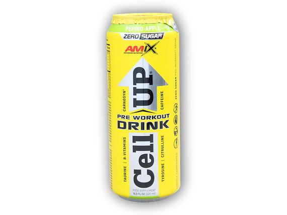 Передтренувальний напій Amix Nutrition CellUP Pre Workout 500ml (Pepito Apple)