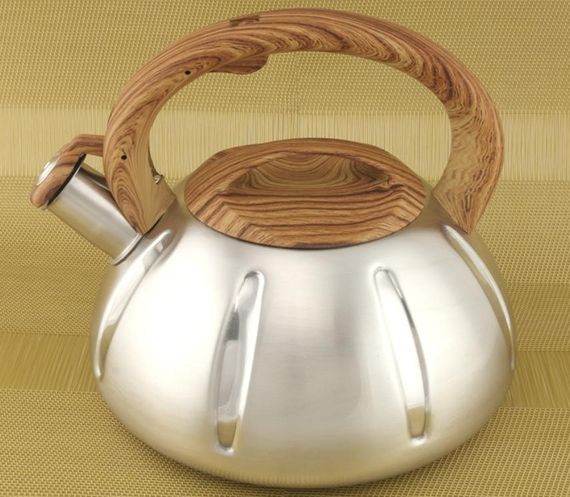 Чайник А-Плюс WK 1337 металевий 3 л зі свистком  ⁇  Чайник А-Плюс 1337