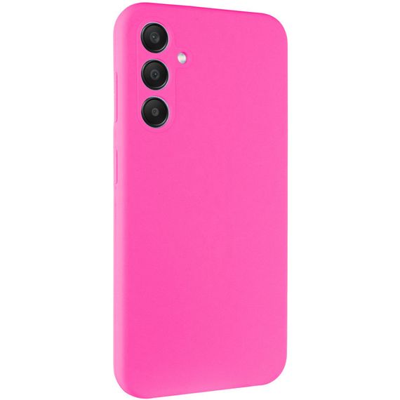 Чохол Silicone Cover Lakshmi Full Camera (AAA) для Samsung Galaxy A56 5G Рожевий / Barbie pink