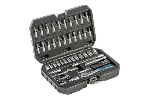 Набір інструментів 1/4", HT1R216 уп 47 шт Hoegert