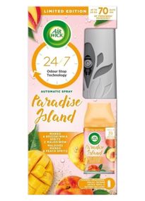 Автоматичний освіжувач повітря Air Wick Paradise Island Limited Edition (білий) 250мл