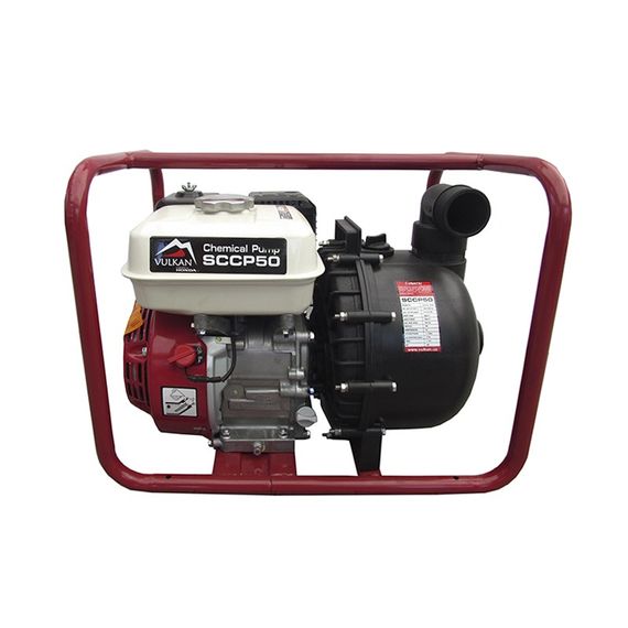 Мотопомпа для химикатов и морской воды Vulkan SCCP50 (30 м3/час, 50 мм, 8/25 м, 23 кг)
