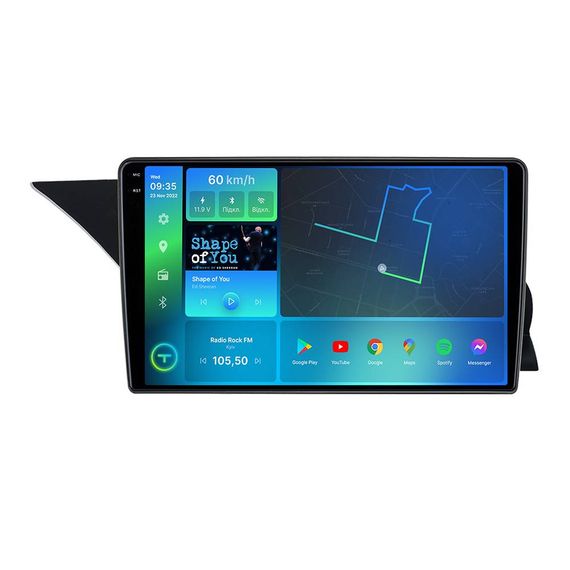 Універсальна Магнітола K7862S- 9'' QLED-DSP з carplay 4+64+4G sim 8 Core Android 12 RGB (43336-K7862S- 9''_6906)