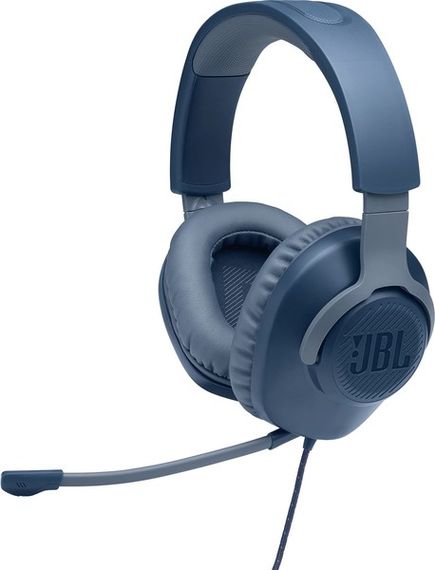 Навушники JBL QUANTUM 100 Blue (JBLQUANTUM100BLU) (JBLQUANTUM100BLU) | Зображення 1