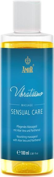 Масажна олійка Amor Sensual Care чуттєвий догляд, 100 мл Sex Aura | Зображення 1