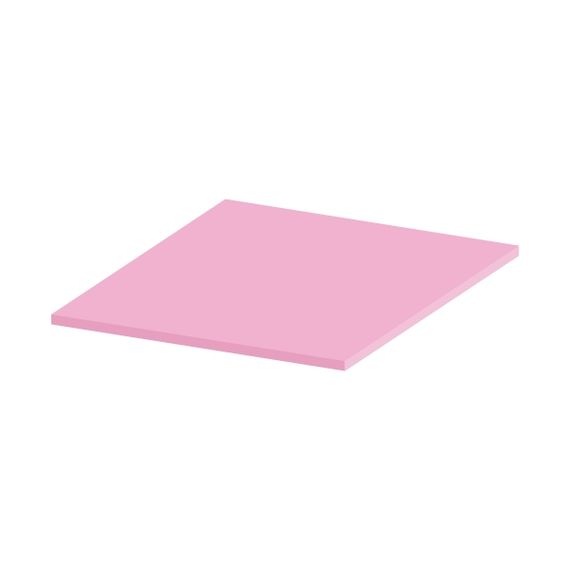 Силіконова термопрокладка HY-100-3, 100x100x1mm, Pink,> 6,0W / m-K, -40 ° ≈240 °, питома вага -2g / cm3, OEM Q100