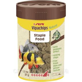 Корм для донних риб Sera Vipachips Nature в чіпсах 37 г 05142