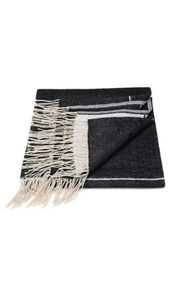 Плед SoundSleep by ANDRE TAN хлопковый 140х200 см черный (51970707) | Зображення 1