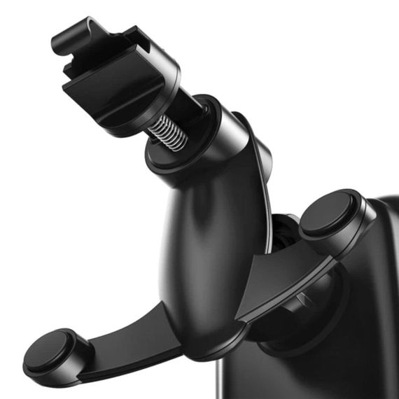 Тримач для мобiльного з БЗП Baseus Rock-solid Electric Holder Wireless Black | Зображення 7
