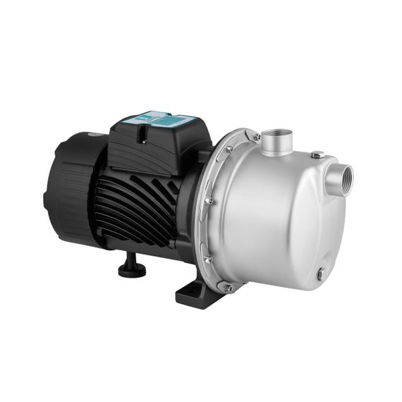 Насос поверхневий самовсмоктуючий Pumpman SGJ800 Нmax 43 м Qmax 3,3 куб.м 800 Вт (нержавіюча сталь) | Зображення 3