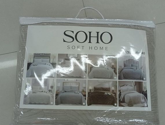 Покривало Soho 220x240 см Leavs Ivory | Зображення 1