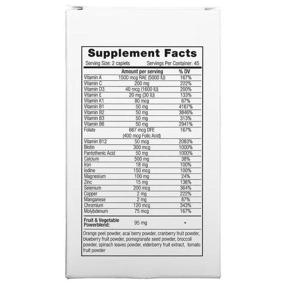 VpLAb Ultra Women's Multivitamin Formula №90 капсул | Зображення 4