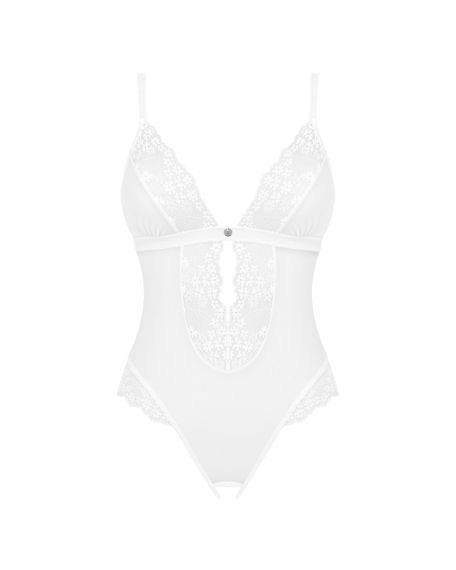 Боді з вирізом Obsessive Heavenlly Біле XS/S | Зображення 4