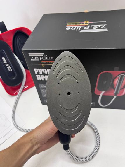 Праска парова ручна Zepline ZP-00222 Red 3000 Вт червона | Зображення 3