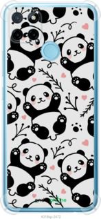 Чохол на Realme C21Y Панди "4318sp-2472-2448"