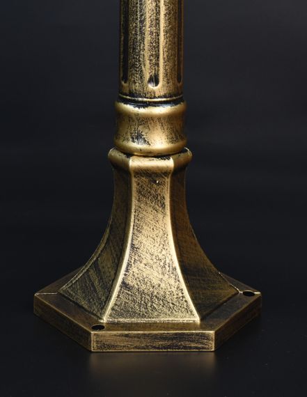 Ліхтар вуличний на ніжці 27099 Золото 77х16х16 см. | Зображення 2