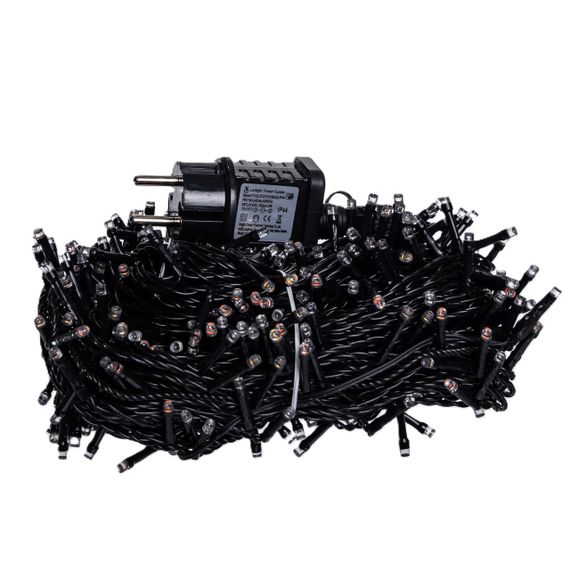 Гірлянда Різдвяна фея вулична 50 (м) 500 LED чорний провід Мультиколір CF500L50MBML | Зображення 2