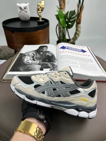 Кросівки ASICS Gel-NYC Grey Black , текстиль , В'єтнам