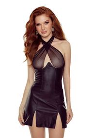 Сорочка Passion Kesmina chemise Черная L/XL