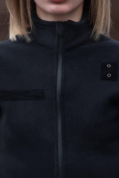 Кофта жіноча чорна Military Polartec Black Поліція | Зображення 6