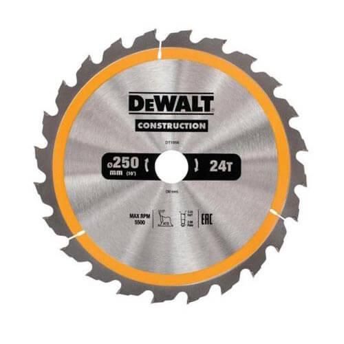 Диск пильний СONSTRUCTION 250*30мм DeWALT DT1956