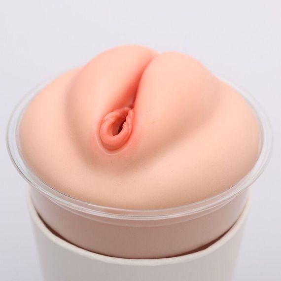 Мастурбатор-вагіна Naked Factory Cup Sleeve V–1, наскрізний Sex Aura | Зображення 5