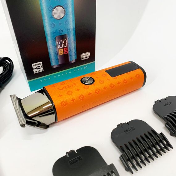 Профессиональная электрическая машинка для стрижки VGR, Набор для стрижки с зарядкой PN-47 | Зображення 1