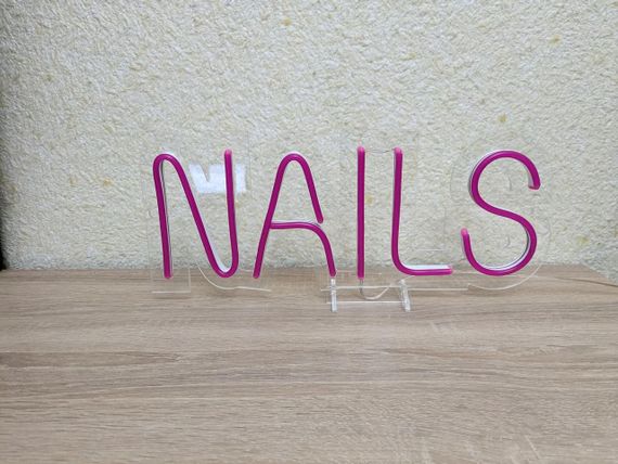 Неоновий світильник NAILS 152х375 acr-n000062 | Зображення 3