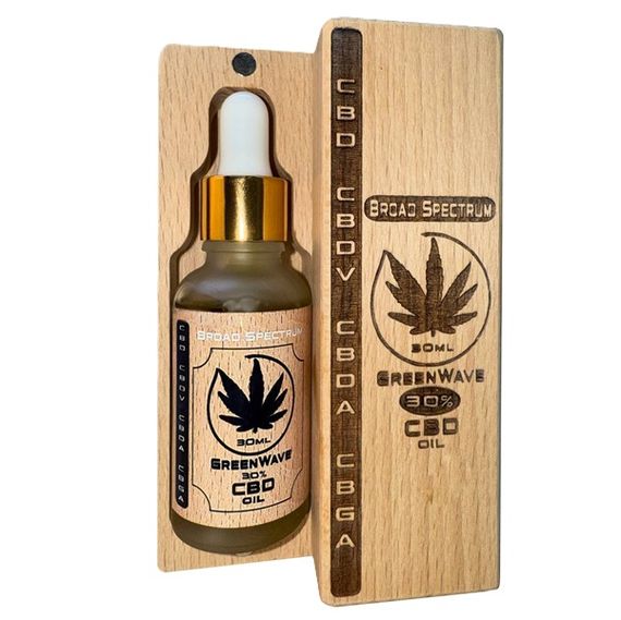 Комплекс для профілактики нервової системи Greenwave CBD CBDV CBDA CBGA 30% 30 ml | Зображення 2