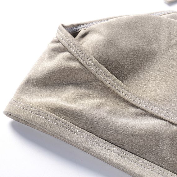 Купальник по типу бра без застежки зеленый | Зображення 7