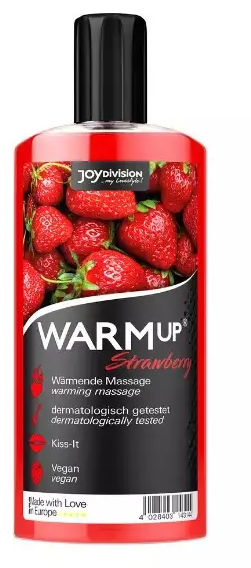 Массажное масло - WARMup Strawberry, 150 мл sexstyle