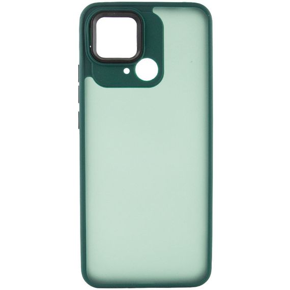 Чохол TPU+PC Lyon Frosted для Xiaomi Redmi 10C Green | Зображення 1